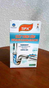 Bột-thông-cống nghẹt SIFA 300g hiệu quả nhanh dể dàng sử dụng.🅰️Hàng cao cấp🅰️