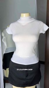 Maurel Turtle Neck Basic Knitted Top For Women Comfortable Womenswear