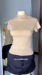 BUY 1 TAKE 1 (2PCS) Maurel Turtle Neck Basic Knitted Top For Women Comfortable Womenswear