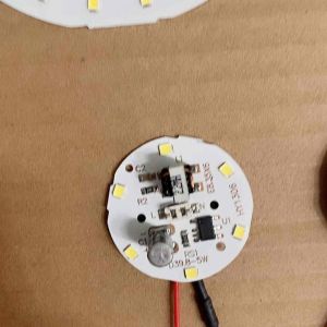 PCB LED AC Super Plus Trafo (ACR) - DOB Mata LED AC dengan Kabel Soket - Modul Lampu LED