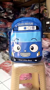 FAYUS COLECTION - tas TAYO viral terbaru buat anak laki laki PAUD TK SD model ransel