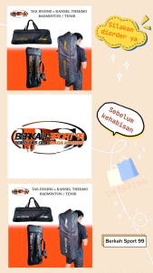 TAS BADMINTON ALUMUNIUMFOIL LINING JINJING + RANSEL PREMIUM QUALITY
