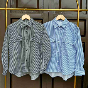 kemeja Arabelle salur saku 2 pocket
