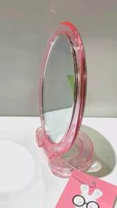 Gương (Kiếng) Cao Cấp Trang Điểm Để Bàn Trong Suốt 2 Mặt A159 - Gương Xoay 360 Độ Linh Hoạt Men Gương Sáng Bóng - Thiết Kế Theo Phong Cách Hàn Quốc - 1 Mặt Thường 1 Mặt Phóng To - Shop Giao Màu Ngẫu Nhiên