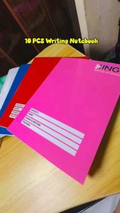 10 PCS Writing Notebook King1 Random Color 148x200mm