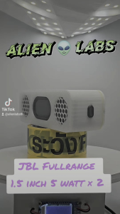 ตู้ลำโพงบลูทูธมินิ ตู้ปิด Passiveradiator ดอกลำโพง Full range 1.5 นิ้ว