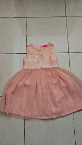 GAUN dress wanita anak perempuan CUTE cewek 6 7 8 thn tile tutu MEWAH bagus PESTA