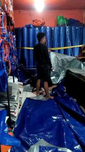 Terpal plastik a2 8 x 15 terpal lembaran ukuran besar