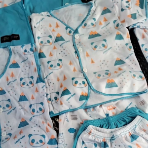 Paket Hemat Pakaian Bayi Seri Biru 0-3 Bulan