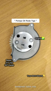 pompa oli yx150 -39t kaisar (GS 37B) sparepart roda tiga