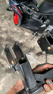 Breket Plat Mounting Aerox New & Nmax New 6 Cm Plat Tebal