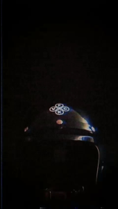 Fvck-id helm Retro Polizei Black | helm original | helm vintage