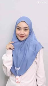 Hijab bergo instan keenan non pet size m