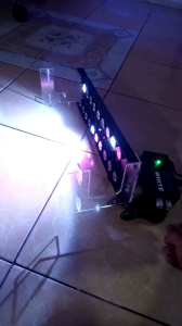 LED hpl air laut 60watt(20titik x3watt)+2 dimmer90cm--120cm