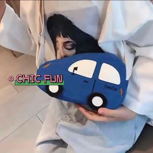 Cute Car Shape Cross Body Bag: A Shoulder Bag Sling Bag for Kids