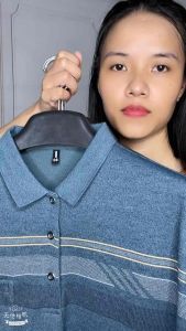 Áo Thun Dài Tay Nam Trung Niên Hàng Quảng Châu Chất Mềm Mịn Siêu Đẹp