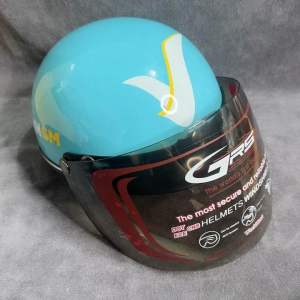 Nón bảo hiểm xanh sm 1/2 kính dài Nón Bảo Hiểm Dành Cho Người Lớn Nón Bảo Hiểm Sử Dụng Hàng Ngày - Lazada