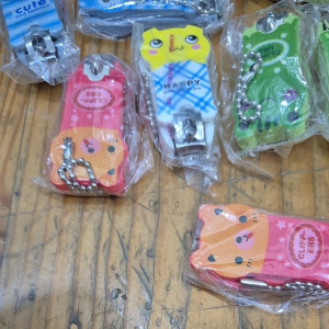 gunting kuku karakter lucu kecil imut