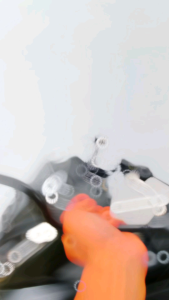 Stang Honda PCX Stir Hitam AHM Replika Bahan Tebal PNP Tinggal Pasang