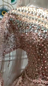 Gaun Pengantin Modern /Gaun Pengantin Wanita / BallGown Pengantin Sequeen.
