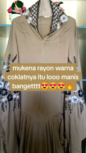 MUKENA DEWASATERUSAN/RAYON ADEM NYAMAN/BORDIR CANTIK RAPI/HARGA BERSAHABAT