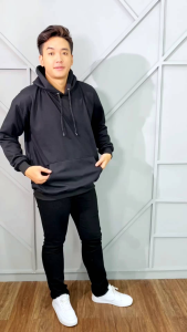 jaket sweeter polos / sweeter hoodie pria wanita size L XL XXL 3XL 4XL 5XL