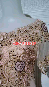 Atasan Kebaya Pesta Kebaya Kehidupan Sabrina Lengan Pendek & Longtorso