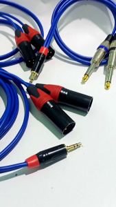 TERMURAH KABEL DARI HP KE MIXER AUDIO JACK AUX 3.5MM STEREO TO 2 AKAI 6.5MM KITANI BERKUALITAS