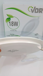 VDR LED Panel Light 18 Watt V-218-1PL / lampu downlight panel Inbow 18 watt