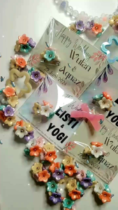 Souvenir pernikahan bros bunga terompet souvenir handmade souvenir murah meriah souvenir kekinian souvenir hijab souvenir murah souvenir lucu