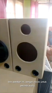 box speaker 6 inch sudah lubang twiter dan lubang udara 2 pcs