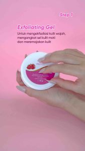 DRW Skincare Exfoliathing Gel / Peeling Gel Exfoliasi Mengangkat Sel Kulit Mati