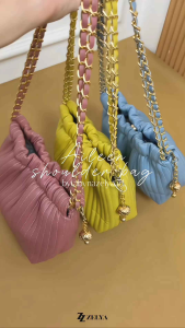 SHOULDER BAG AILEEN BAG BY ZELYA - Tas tali rantai (FREE GANTUNGAN CANTIK)