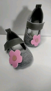 Sepatu Prewalker Bayi Perempuan Bunga Lucu 0-12 Bulan / Sepatu Bayi CEWEK Murah Ringan 1 3 6 9 12 Bulan Cdry