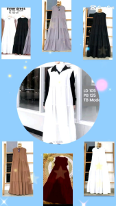 Gamis Susun Tanpa Lengan: Desain Praktis untuk Busui