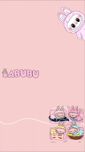 Celana Kulot Anak Labubu Mixue Crinkle Airflow Print DTF Usia 2-9 Tahun Kantong Pocket
