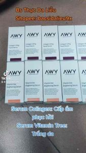 [Kiểm hàng kết bạn Zalo] Serum Awy Collagen Lifting Facial - Cấp Ẩm Phục Hồi Da