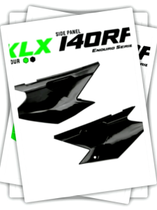 cover body belakang/panel body belakang klx 140 RF