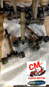 promo jual segitiga atau fork tube T YAMAHA jupiter z new robot balok Z1 asli original copotan bawaan dari motor terlaris non baru