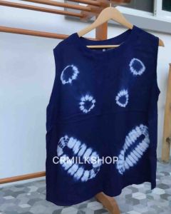 เสื้อมัดย้อมแขนกู้ มัดย้อมคราม ใส่เย็นสบาย เสื้อมัดย้อมแขนกู้ มัดย้อมคราม ใส่เย็นสบาย