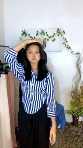 Atasan wanita papy chia linen sakura