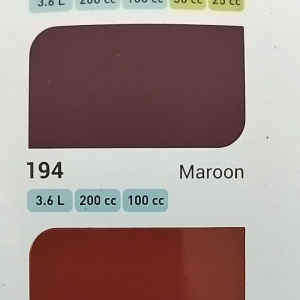 Cat Avian 100cc Cat Kayu Dan Besi Warna Maroon 194