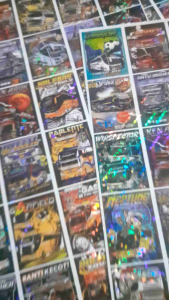 STIKER BUS BASURI HOLOGRAM 1 LEMBAR ISI 30 KOTAK