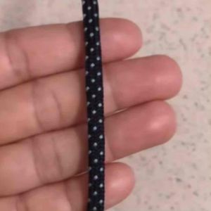 10 mét - Dây Dù dẹp 4.5mm dệt ống chấm bi đẹp + êm tay dùng làm macrame thời trang cột đồ vật
