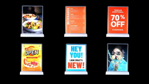 A4 size light box - Rechargeable and portable (double sided)