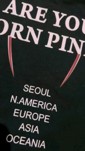 [COD] KAOS ARE YOU BORN PINK WORLD TOUR KAOS KATUN ATASAN WANITA & PRIA