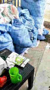 5 m x 20 m lubang 3cm x 3cm jaring pagar ayam atau bebek dll harga 1 pcs