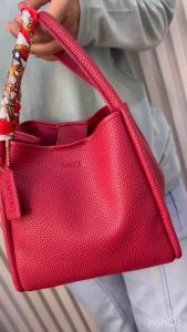 IVENA - SONG BAG 2SET HANDBAG POUCH DAN SYAL TAS KULIT WANITA