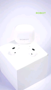 Robot Wireless Earphone Airbuds T60 Original TWS Bluetooth Garansi 1 Tahun Headset Bluetot