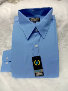 Wendya.T Kemeja Formal Reguler Warna BIRU AQUA✓Kemeja Pria Polos Lengan Panjang